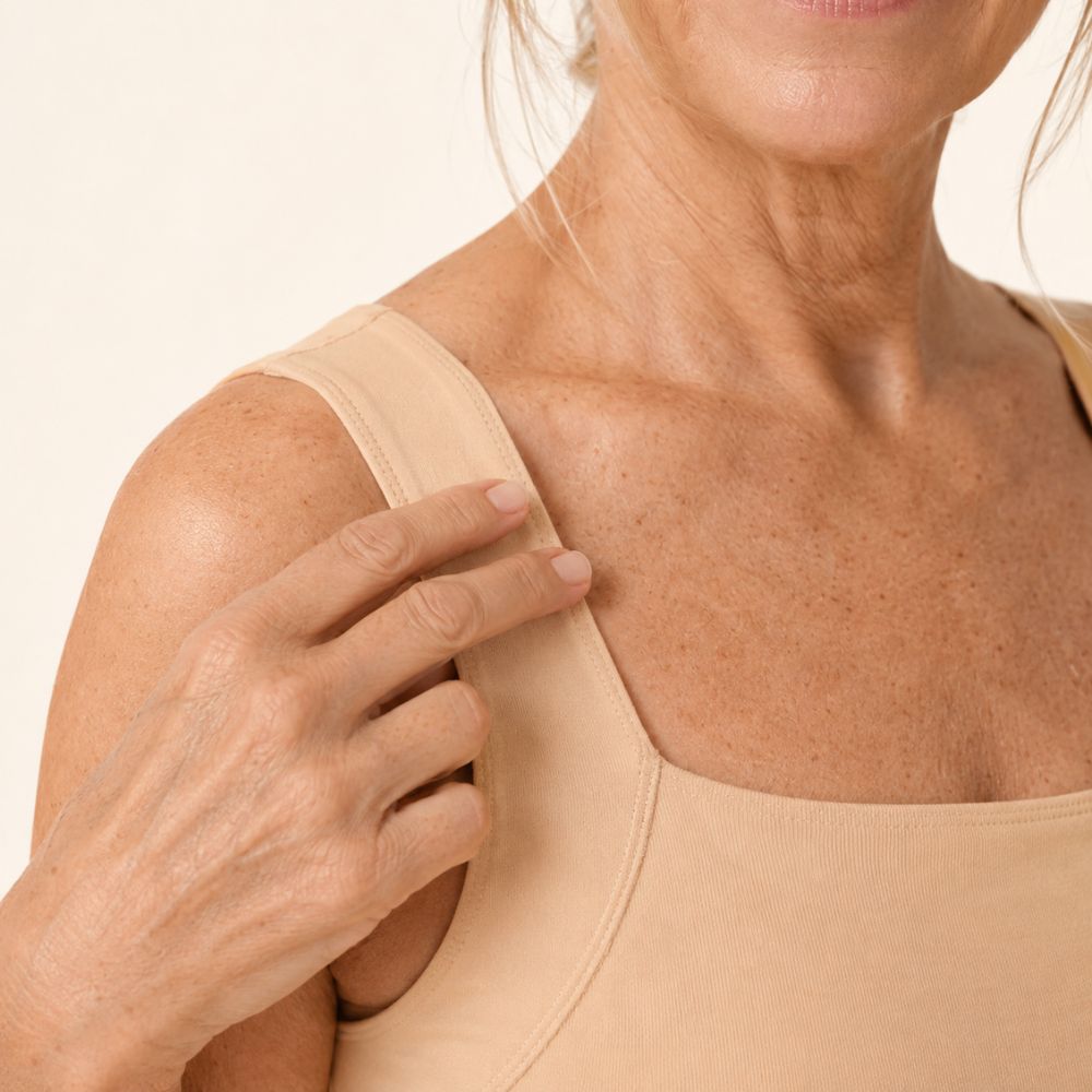 Canotta modellante comfort con reggiseno integrato