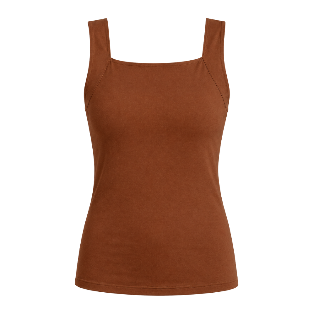 Canotta modellante comfort con reggiseno integrato