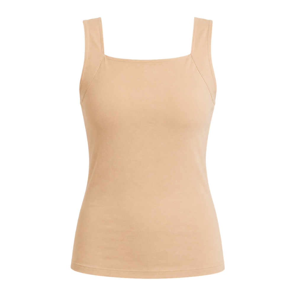 Canotta modellante comfort con reggiseno integrato