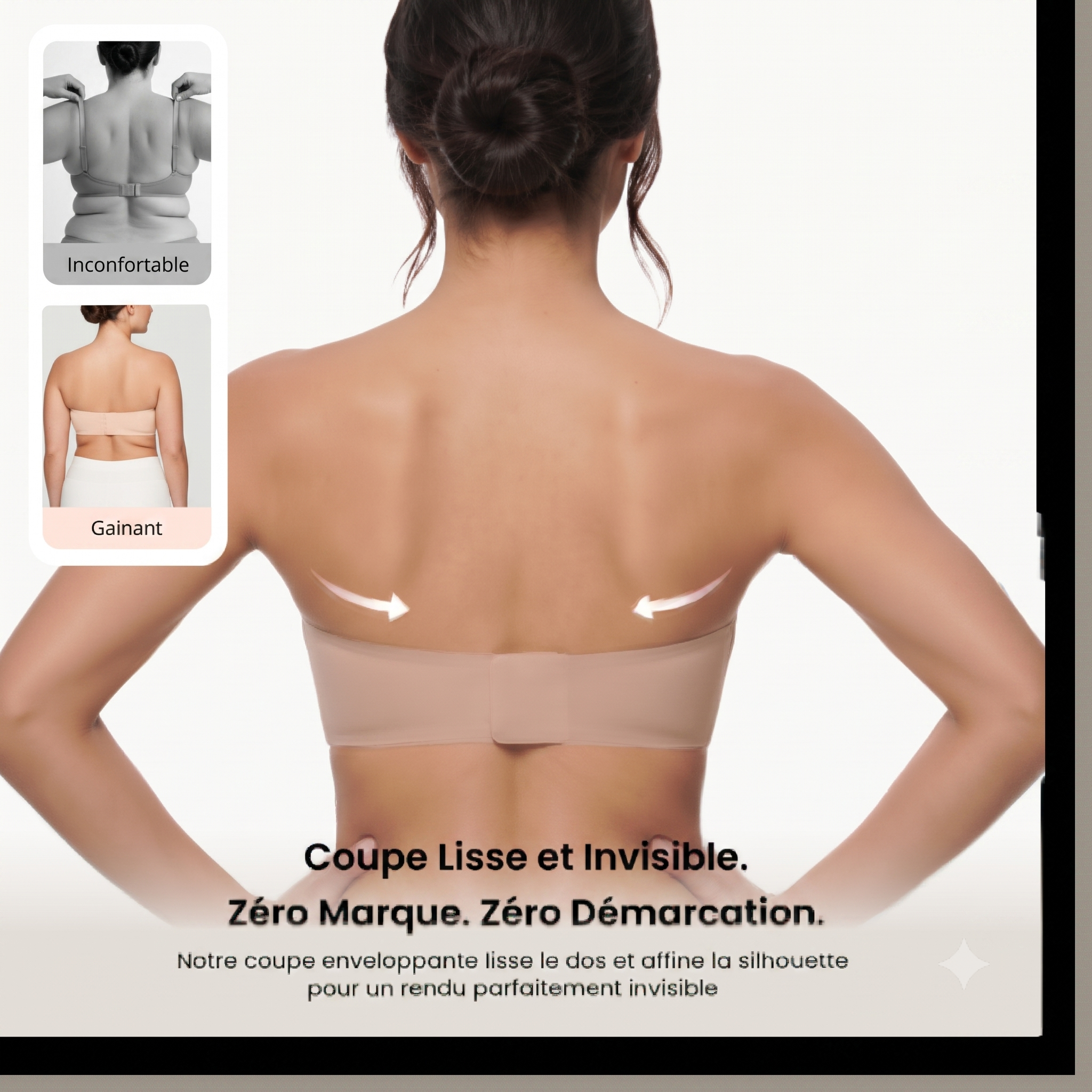 Reggiseno invisibile senza spalline