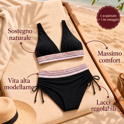 Bikini contenitivo effetto pancia piatta, il costume intero in cui si respira