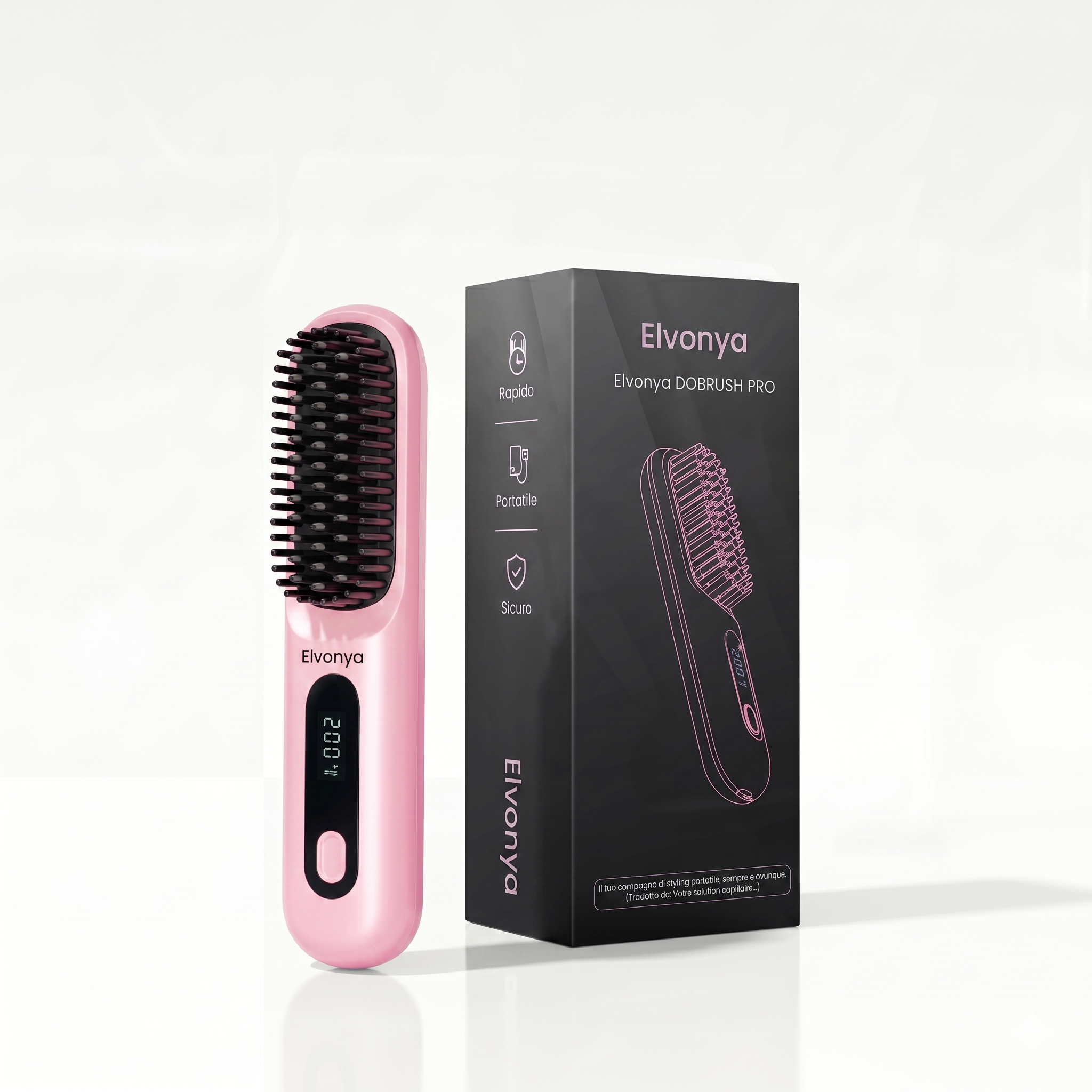Spazzola per capelli corti