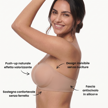 Reggiseno invisibile senza spalline
