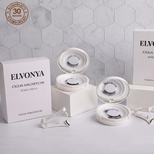 Ciglia finte magnetiche Elvonya senza colla