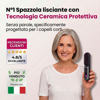 Spazzola per capelli corti