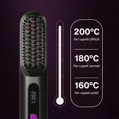 Spazzola per capelli corti