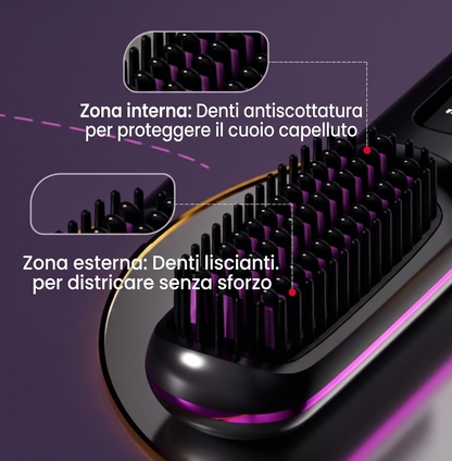 Spazzola per capelli corti
